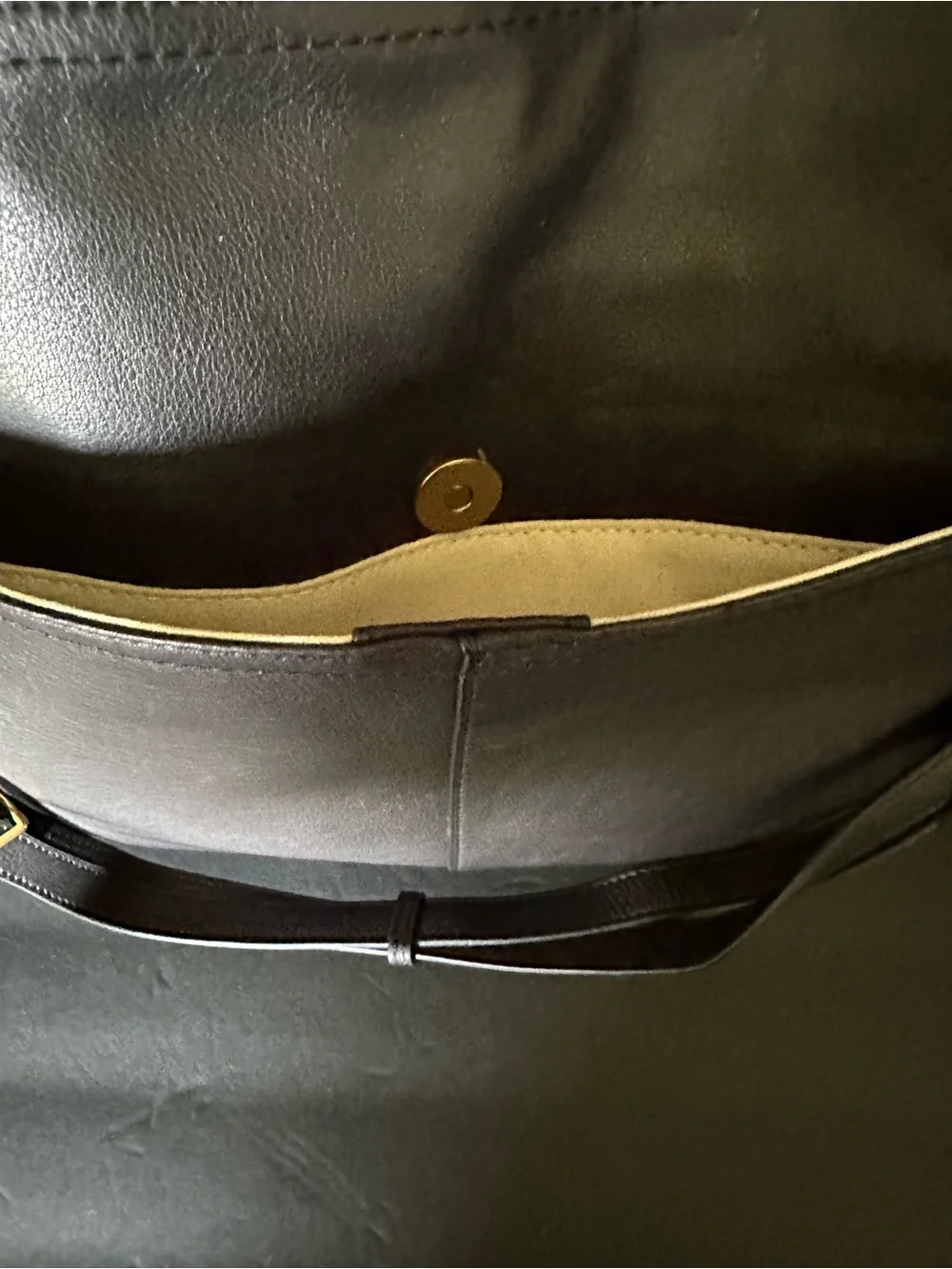 Black Leather Purse